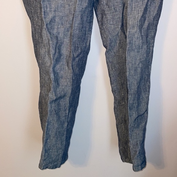 J. Jill Love Linen Blue Pants size S - Picture 4 of 14
